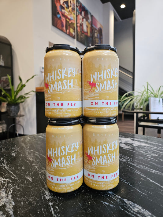 Dry Fly Distilling, On The Fly Whiskey Smash- 12oz Can