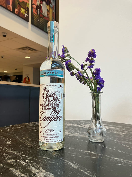 Rey Campero, Mezcal Espadin Angustifolia Joven Artesanal