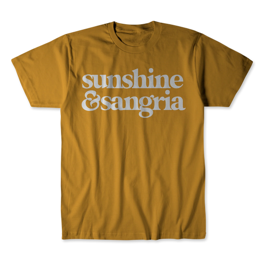 T-Shirt: Sunshine & Sangria